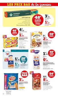 Promo Chocolat Noir dans le catalogue Super U du moment à la page 12