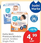 Premium Windeln von Hallo Welt im aktuellen budni Prospekt