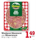 Käsewurst im Angebot bei E center in Dreieich Käsewurst Angebote von Wiesbauer bei E center Dreieich für 1,49 €
