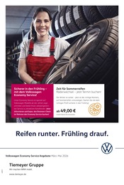 Fahrrad im Volkswagen Prospekt in Lüdenscheid Aktueller Volkswagen Prospekt mit Fahrrad, "Der Frühling startet mit Power", Seite 1