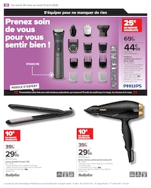 Promotion Tondeuse Électrique dans le prospectus Carrefour, valable du 24/03/2026 au 13/04/2026 Promo Tondeuse Électrique dans le catalogue Carrefour du moment à la page 10