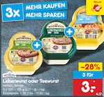 Leberwurst Fein im Angebot bei Netto Marken-Discount in Koblenz Leberwurst Fein Angebote von Hofmaier bei Netto Marken-Discount Koblenz für 3,00 €