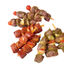 tegut Mainhausen - Rind-, Kalb- oder Lamm- Spießvariation Angebot im Prospekt Rind-, Kalb- oder Lamm- Spießvariation bei tegut im Mainhausen Prospekt für 3,99 €
