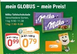 Tafelschokolade Angebote von Milka bei GLOBUS Halle für 0,79 €