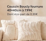 Promo Coussin Boucly fourrure à 7,99 € dans le catalogue Maxi Bazar à Herblay