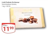 Pralinés für Kenner im Angebot bei GLOBUS in Leipzig Pralinés für Kenner Angebote von Lindt bei GLOBUS Leipzig für 11,99 €