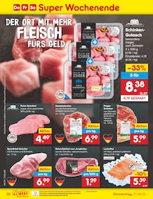 Schweinebraten im Netto Marken-Discount Prospekt "Aktuelle Angebote" mit 65 Seiten (Dresden)