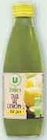 Jus de Citron Bio - U dans le catalogue U Express