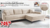 Die Möbelfundgrube Völklingen - Wohnlandschaft Summer Angebot im Prospekt Wohnlandschaft Summer bei Die Möbelfundgrube im Völklingen Prospekt für 749,99 €