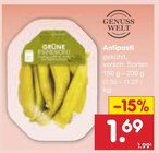 Antipasti im Angebot bei Netto Marken-Discount in Gera Antipasti Angebote von Genuss Welt bei Netto Marken-Discount Gera für 1,69 €
