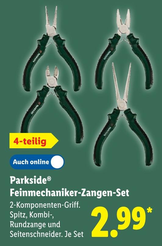 Feinmechaniker-Zangen-Set