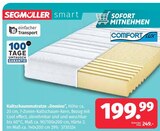 Aktuelle Matratze Angebote bei Segmüller in Ulm Aktuelles Kaltschaummatratze „Domino” Angebot bei Segmüller in Ulm ab 199,99 €