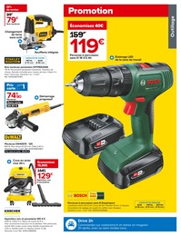Prix et réduction Bosch dans le prospectus Castorama en cours Offre Bosch dans le catalogue Castorama du moment à la page 19