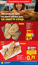 Prix et réduction Baguette dans le prospectus Lidl en cours Offre Baguette dans le catalogue Lidl du moment à la page 10