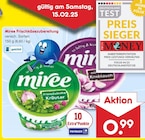 Frischkäsezubereitung Kräuter oder mit Knoblauch Angebote von Miree bei Netto Marken-Discount Ulm für 0,99 €