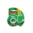 Scotch Magic - Distributeur avec ruban adhésif - 19 mm x 25 m + 5 m gratuit - invisible à Bureau Vallée dans Ollioules