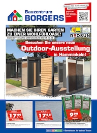 Bauzentrum Borgers Prospekt für Hamminkeln: "MACHEN SIE IHREN GARTEN ZU EINER WOHLFÜHLOASE!", 8 Seiten, 26.09.2025 - 04.10.2025