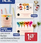 Aktuelle Kerzen Angebote bei ALDI Nord in Osnabrück Aktuelles Kuchen- und Glückwunschkerzen 75 Stück inkl. 25 Halter Angebot bei ALDI Nord in Osnabrück ab 1,49 €