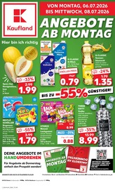 Kaufland Supermarkt Prospekt der aktuellen Woche mit 63 Seiten, gültig von 06.07.2026 bis 08.07.2026, in Döbeln und Umgebung Aktueller Kaufland Supermarkt Prospekt in Döbeln und Umgebung, "Hier bin ich richtig" mit 63 Seiten, 06.07.2026 - 08.07.2026