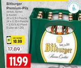 Premium-Pils im Angebot bei EDEKA in Unna Premium-Pils Angebote von Bitburger bei EDEKA Unna für 10,99 €