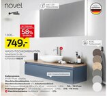 Waschtischunterschrank im XXXLutz Möbelhäuser Prospekt Badprogramm von novel im aktuellen XXXLutz Möbelhäuser Prospekt für 179,00 €