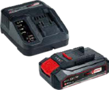 Aktuelles Akku Starter-Set „18 V“ Power X-Change Angebot bei Globus-Baumarkt in Duisburg ab 14,99 €
