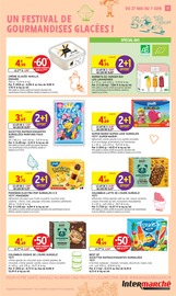 Promos Glace dans le catalogue "-50% DE REMISE IMMÉDIATE SUR LE 2ÈME" de Intermarché Super Glace en promo dans le catalogue Intermarché Super à la page 11
