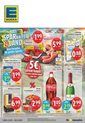 Aktueller EDEKA Prospekt mit Cola, "Aktuelle Angebote", Seite 1