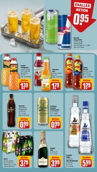 Getränke im REWE Prospekt "Dein Markt" mit 16 Seiten (Kiel)