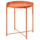 Aktuelles Tabletttisch braunorange Angebot bei IKEA in Frankfurt (Main) ab 14,99 €