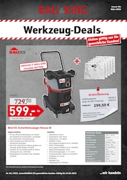 Bauking Prospekt für Suhlendorf: "Werkzeug-Deals", 4 Seiten, 06.01.2025 - 31.03.2025