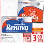 Textil Küchenrolle von Renova für 1,79 € bei EDEKA im Angebot Textil Küchenrolle von Renova im aktuellen EDEKA Prospekt