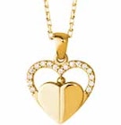 Gold 333 Heart Pendant bei GLOBUS im Jena Prospekt für 289,00 €