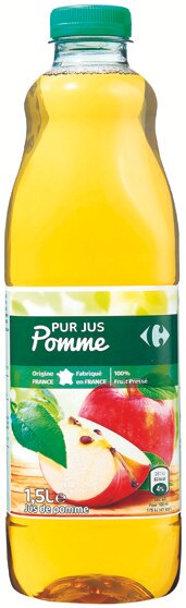 Pur jus de pomme - Carrefour Market à Montpellier Pur jus de pomme en promo chez Carrefour Market Montpellier à 1,32 €