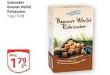 Aktuelles Brauner Würfel Rohrzucker Angebot bei GLOBUS in Salzgitter ab 1,79 €