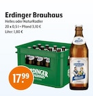 Helles oder NaturRadler Angebote von Erdinger Brauhaus bei Trink und Spare Oberhausen für 17,99 €