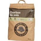 Charbon de bois à Carrefour Market dans Tarsacq