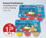 Fruchtzwerge von Danone im aktuellen V-Markt Prospekt für 1,29 €