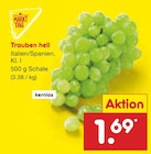 Aktuelle Weintrauben Angebote bei Netto Marken-Discount in Düsseldorf Aktuelles Trauben hell Angebot bei Netto Marken-Discount in Düsseldorf ab 1,69 €