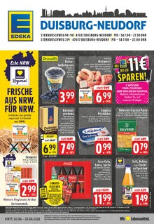 Sprite im EDEKA Prospekt "Aktuelle Angebote" mit 24 Seiten (Duisburg)