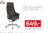 Leder-Chefsessel Angebote von venda bei XXXLutz Möbelhäuser Recklinghausen für 649,00 €
