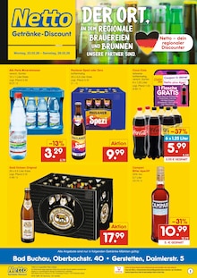 Netto Marken-Discount Prospekt DER ORT, AN DEM DU IMMER AUSGEZEICHNETE PREISE FINDEST. mit 2 Seiten