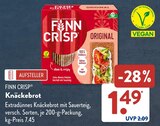 Knäckebrot Angebote von FINN CRISP bei ALDI SÜD Fürth für 1,49 €