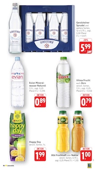 Mineralwasser im aktuellen EDEKA Prospekt (Mannheim) Mineralwasser im EDEKA Prospekt "Aktuelle Angebote" mit 42 Seiten (Mannheim)