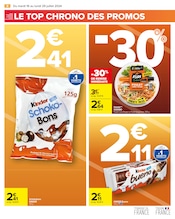 Chocolat Angebote im Prospekt "LE TOP CHRONO DES PROMOS" von Carrefour auf Seite 10