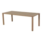 Table de jardin aluminium effet bois rectangulaire OLIVARA 201 x 90 cm à Brico Dépôt dans Uhlwiller