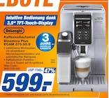 Aktuelles Kaffeevollautomat Dinamica Plus ECAM 370.95.S Angebot bei expert TeVi in Passau ab 599,00 €