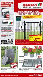 Aktueller toom Baumarkt Baumärkte Prospekt toom Baumarkt Prospekt mit 18 Seiten