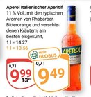 Italienischer Aperitif Angebote von Aperol bei GLOBUS Völklingen für 9,49 €