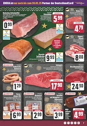 Aktueller EDEKA Prospekt mit Schweinefleisch, "Aktuelle Angebote", Seite 7